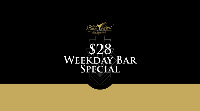 $28 Bar Lunch Special